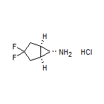 (1R,5S,6r)-rel-3,3-Difluorobicyclo[3.1.0]hexan-6-amine Hydrochloride