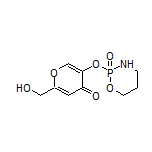 2-(Hydroxymethyl)-5-[(2-oxido-1,3,2-oxazaphosphinan-2-yl)oxy]-4H-pyran-4-one