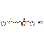Benzyl (S)-2-Amino-5-(Cbz-amino)pentanoate Hydrochloride