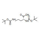 (R)-2,5-Bis(Boc-amino)pentanoic Acid