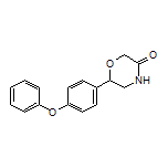 6-(4-Phenoxyphenyl)morpholin-3-one