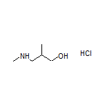 2-Methyl-3-(methylamino)-1-propanol Hydrochloride