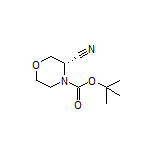 (S)-4-Boc-morpholine-3-carbonitrile
