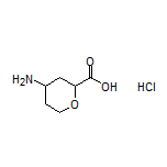4-Aminotetrahydro-2H-pyran-2-carboxylic Acid Hydrochloride