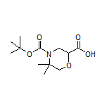 4-Boc-5,5-dimethylmorpholine-2-carboxylic Acid