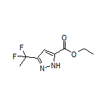 Ethyl 3-(1,1-Difluoroethyl)-1H-pyrazole-5-carboxylate