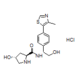 (2S,4R)-4-Hydroxy-N-[(R)-2-hydroxy-1-[4-(4-methylthiazol-5-yl)phenyl]ethyl]pyrrolidine-2-carboxamide Hydrochloride