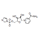 [(2R,3S,4R,5R)-5-(3-Carbamoylpyridin-1-ium-1-yl)-3,4-dihydroxytetrahydrofuran-2-yl]methyl 1H-Imidazol-1-ylphosphonate