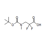 3-[Boc-(methyl)amino]-2,2-difluoropropanoic Acid
