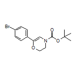 6-(4-Bromophenyl)-4-Boc-3,4-dihydro-2H-1,4-oxazine