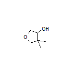 4,4-Dimethyltetrahydrofuran-3-ol