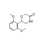 6-(2,6-Dimethoxyphenyl)morpholin-3-one
