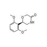 (R)-6-(2,6-Dimethoxyphenyl)morpholin-3-one