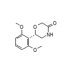 (S)-6-(2,6-Dimethoxyphenyl)morpholin-3-one