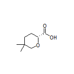 (R)-5,5-Dimethyltetrahydro-2H-pyran-2-carboxylic Acid