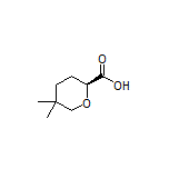 (S)-5,5-Dimethyltetrahydro-2H-pyran-2-carboxylic Acid