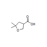 5,5-Dimethyltetrahydrofuran-3-carboxylic Acid