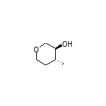 (3S,4R)-4-Methyltetrahydro-2H-pyran-3-ol