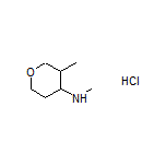 N,3-Dimethyltetrahydro-2H-pyran-4-amine Hydrochloride