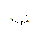 (S)-2-(3-Methyltetrahydro-2H-pyran-3-yl)acetonitrile