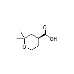 (S)-2,2-Dimethyltetrahydro-2H-pyran-4-carboxylic Acid