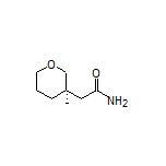 (R)-2-(3-Methyltetrahydro-2H-pyran-3-yl)acetamide