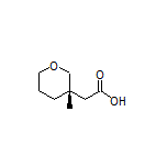 (S)-2-(3-Methyltetrahydro-2H-pyran-3-yl)acetic Acid
