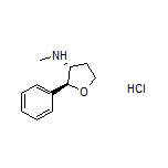 (2S,3R)-N-Methyl-2-phenyltetrahydrofuran-3-amine Hydrochloride