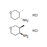 cis-3-Methyltetrahydro-2H-pyran-4-amine Hydrochloride