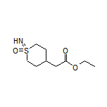 Ethyl 2-(1-Imino-1-oxidotetrahydro-2H-thiopyran-4-yl)acetate