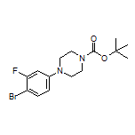 1-Boc-4-(4-bromo-3-fluorophenyl)piperazine