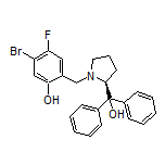 (S)-5-Bromo-4-fluoro-2-[[2-(hydroxydiphenylmethyl)pyrrolidin-1-yl]methyl]phenol