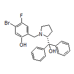 (R)-5-Bromo-4-fluoro-2-[[2-(hydroxydiphenylmethyl)pyrrolidin-1-yl]methyl]phenol