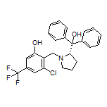 (S)-3-Chloro-2-[[2-(hydroxydiphenylmethyl)pyrrolidin-1-yl]methyl]-5-(trifluoromethyl)phenol