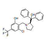 (R)-3-Chloro-2-[[2-(hydroxydiphenylmethyl)pyrrolidin-1-yl]methyl]-5-(trifluoromethyl)phenol