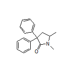1,5-Dimethyl-3,3-diphenylpyrrolidin-2-one
