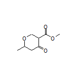 Methyl 6-Methyl-4-oxotetrahydro-2H-pyran-3-carboxylate