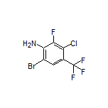 6-Bromo-3-chloro-2-fluoro-4-(trifluoromethyl)aniline