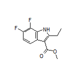 Methyl 2-Ethyl-6,7-difluoro-1H-indole-3-carboxylate