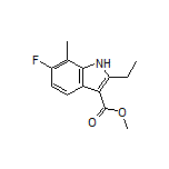Methyl 2-Ethyl-6-fluoro-7-methyl-1H-indole-3-carboxylate