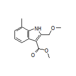 Methyl 2-(Methoxymethyl)-7-methyl-1H-indole-3-carboxylate