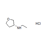 (R)-N-Ethyltetrahydrofuran-3-amine Hydrochloride