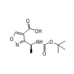 (S)-3-[1-(Boc-amino)ethyl]isoxazole-4-carboxylic Acid
