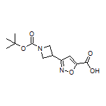 3-(1-Boc-azetidin-3-yl)isoxazole-5-carboxylic Acid