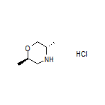(2R,5S)-2,5-Dimethylmorpholine Hydrochloride