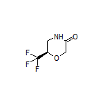 (R)-6-(Trifluoromethyl)morpholin-3-one