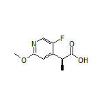 (S)-2-(5-Fluoro-2-methoxypyridin-4-yl)propanoic Acid