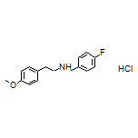 N-(4-Fluorobenzyl)-2-(4-methoxyphenyl)ethanamine Hydrochloride