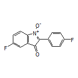 5-Fluoro-2-(4-fluorophenyl)-3-oxo-3H-indole 1-Oxide