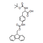 3-[4-(Fmoc-amino)phenyl]-2-(Boc-amino)propanoic Acid
